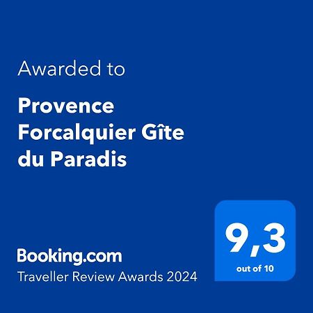 Provence Forcalquier Gite Du Paradis ภายนอก รูปภาพ